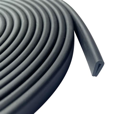 protective rubber edging for metal